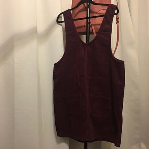Corduroy pinafore